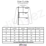 Size chart men's for difneez