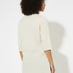 Back view of Shri Ram Printed Cotton Short Kurta for Women