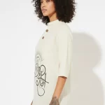 Shri Ram Printed Cotton Short Kurta for Women for puja and festive wear